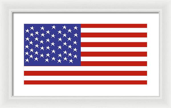 American Flag 1 - Framed Print