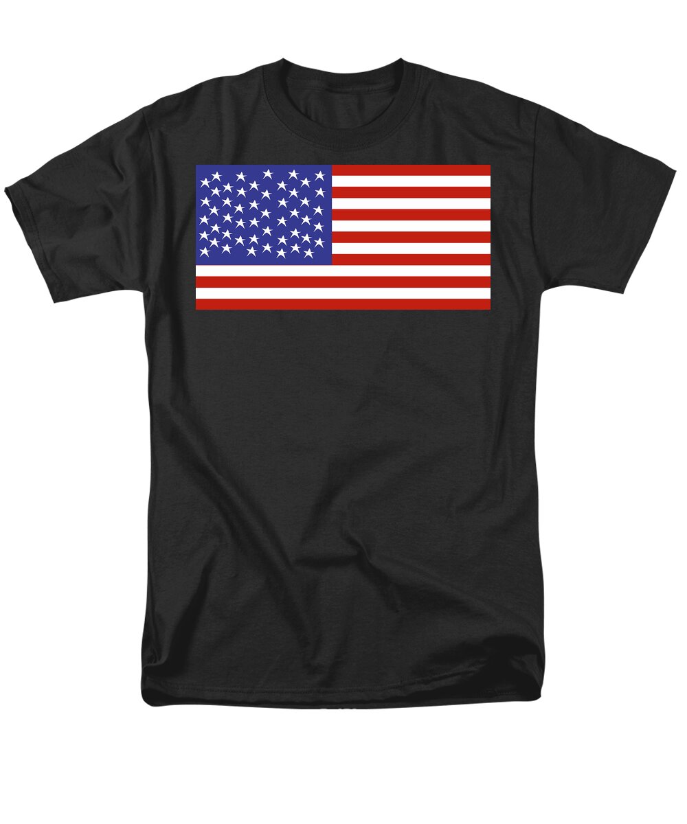 American Flag #1 - Men's T-Shirt  (Regular Fit)