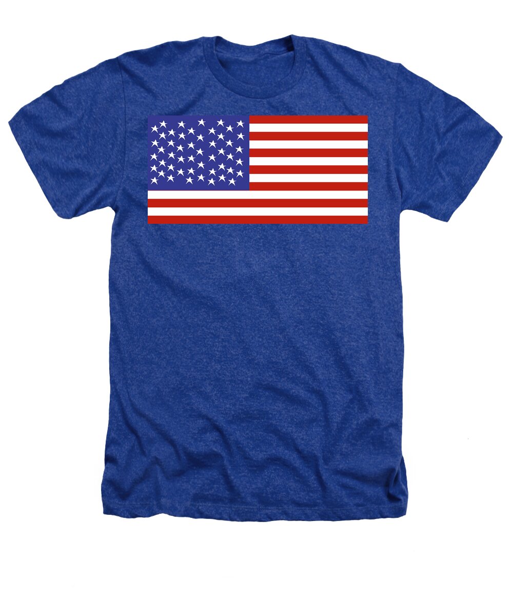 American Flag #1 - Heathers T-Shirt