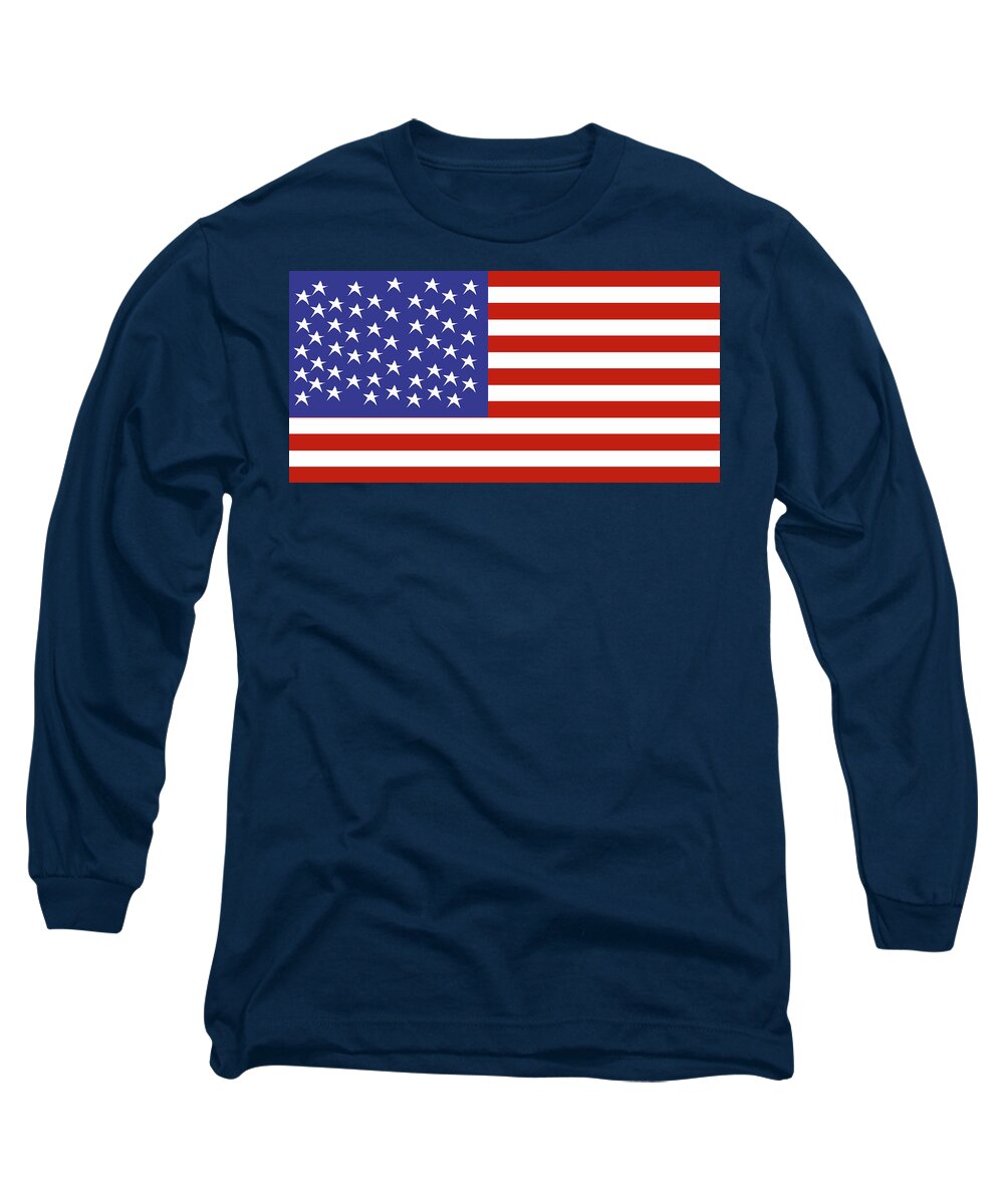 American Flag #1 - Long Sleeve T-Shirt