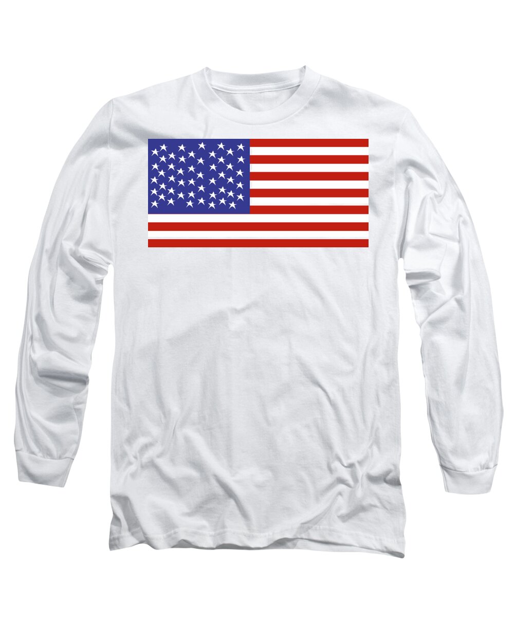 American Flag #1 - Long Sleeve T-Shirt