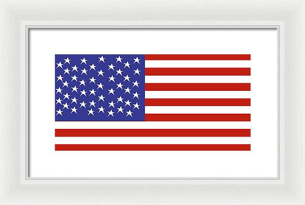 American Flag 1 - Framed Print