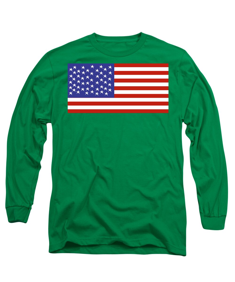 American Flag #1 - Long Sleeve T-Shirt