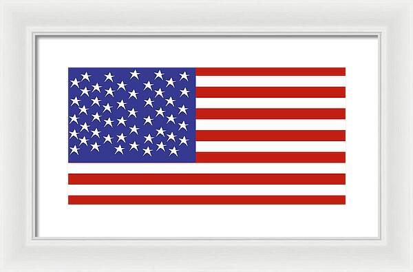 American Flag 1 - Framed Print