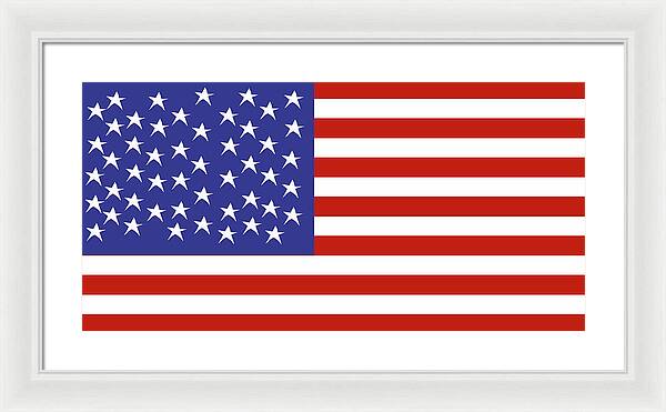 American Flag 1 - Framed Print