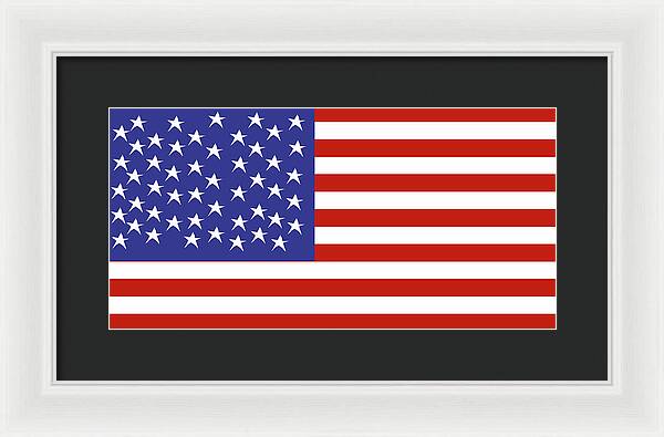 American Flag 1 - Framed Print