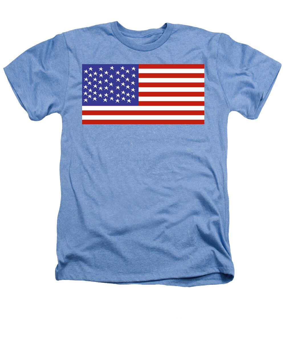 American Flag #1 - Heathers T-Shirt