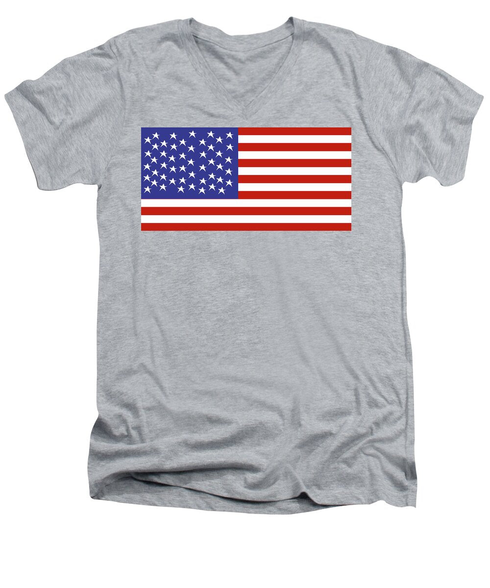 American Flag #1 - Men's V-Neck T-Shirt