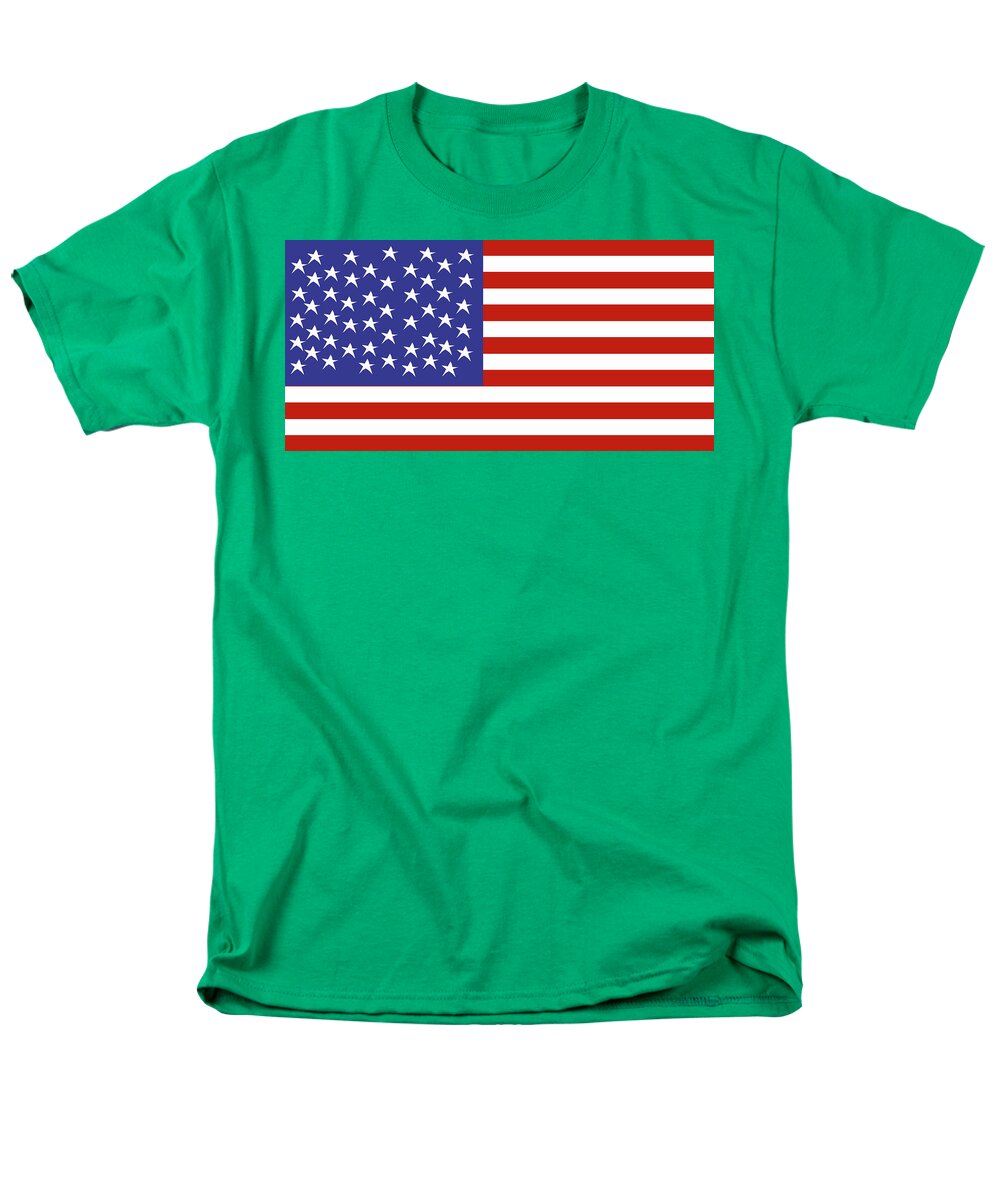 American Flag #1 - Men's T-Shirt  (Regular Fit)