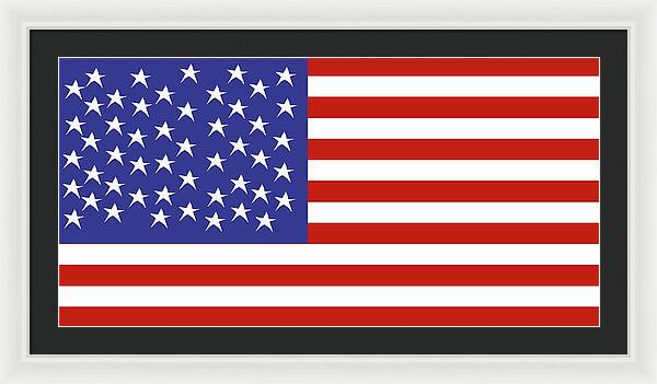 American Flag 1 - Framed Print