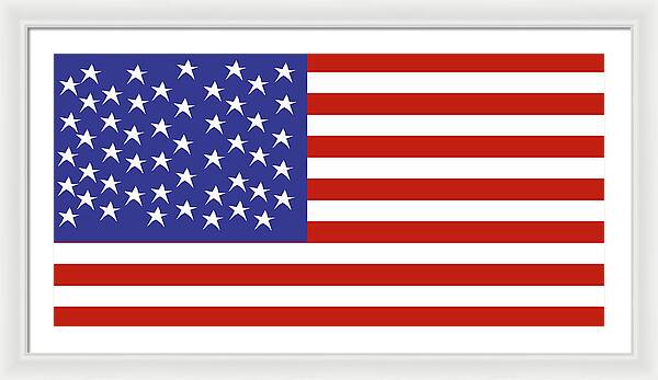 American Flag 1 - Framed Print