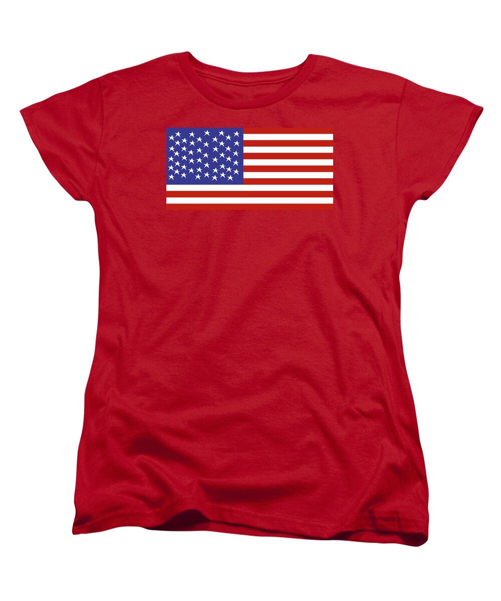 American Flag #1 - Women's T-Shirt (Standard Fit)