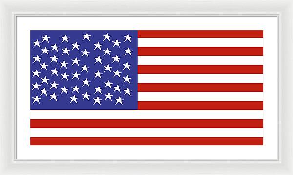 American Flag 1 - Framed Print