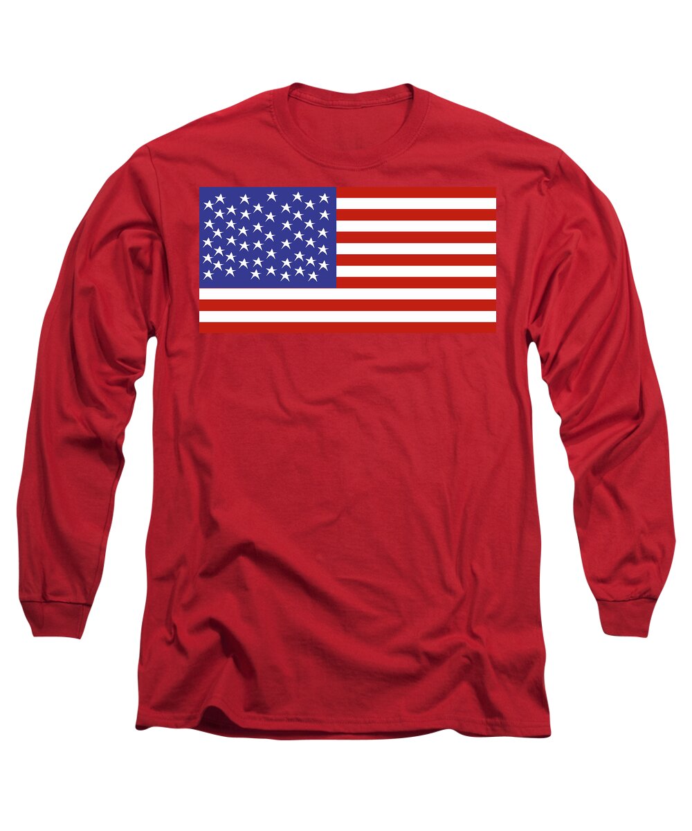 American Flag #1 - Long Sleeve T-Shirt