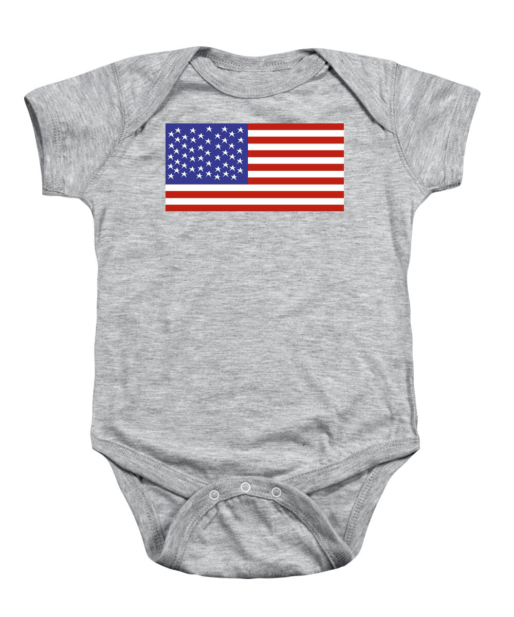 American Flag #1 - Baby Onesie