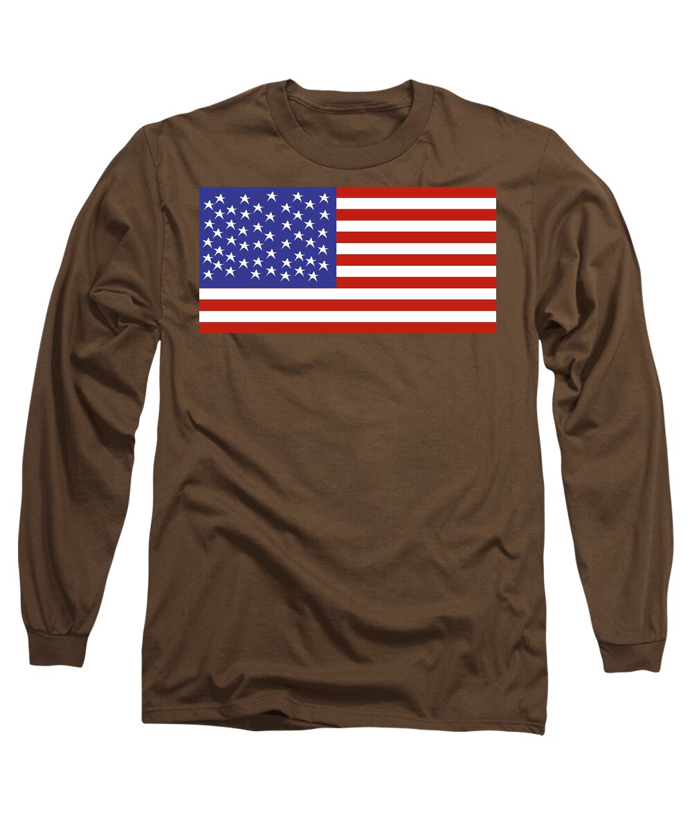 American Flag #1 - Long Sleeve T-Shirt