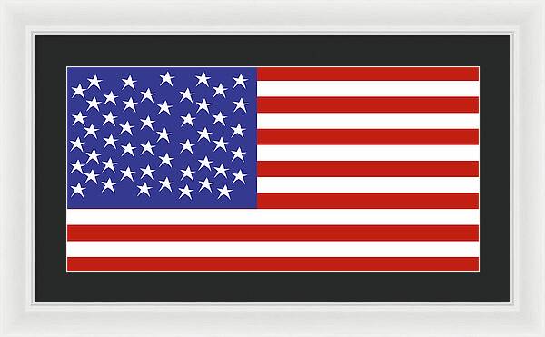 American Flag 1 - Framed Print