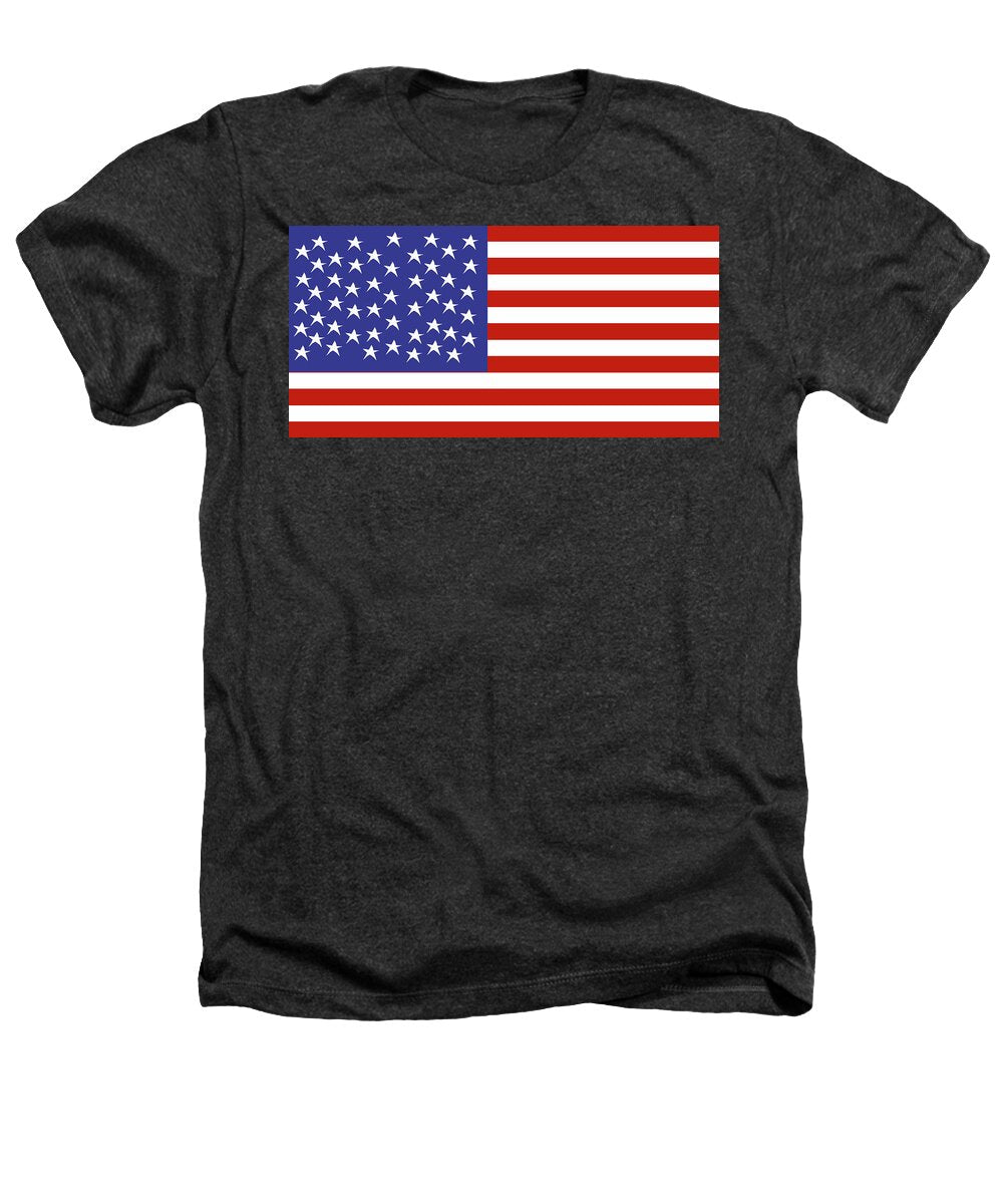 American Flag #1 - Heathers T-Shirt