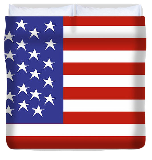 American Flag 1 - Duvet Cover