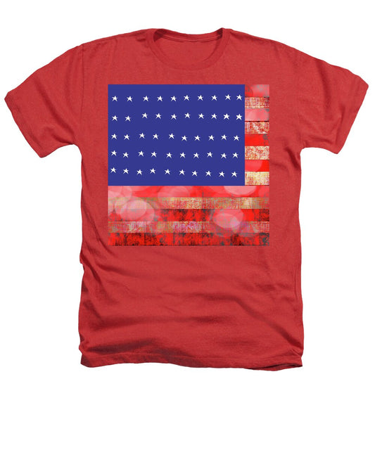 American Flag In Bokeh #1 - Heathers T-Shirt