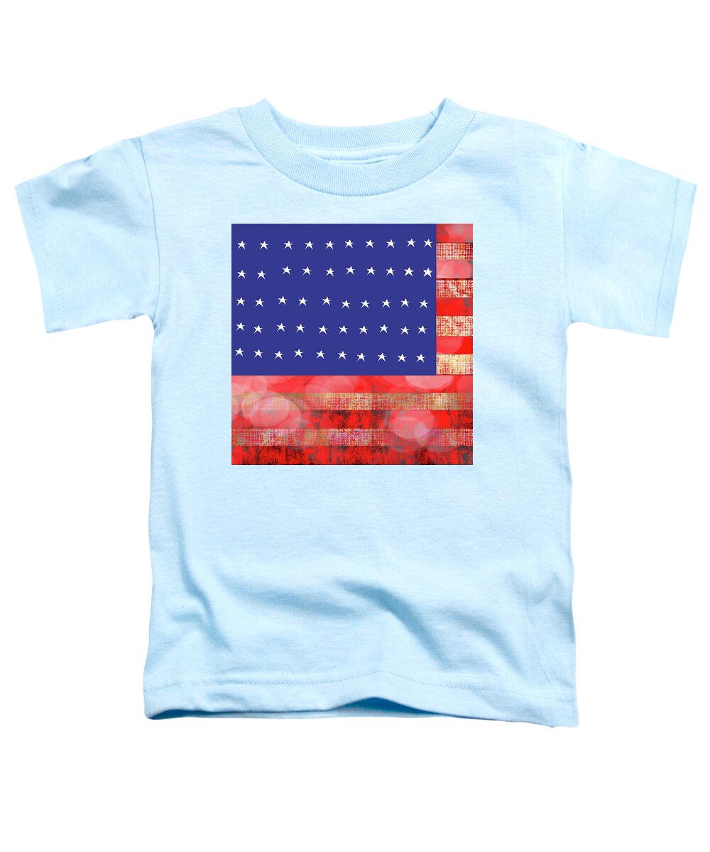 American Flag In Bokeh #1 - Toddler T-Shirt