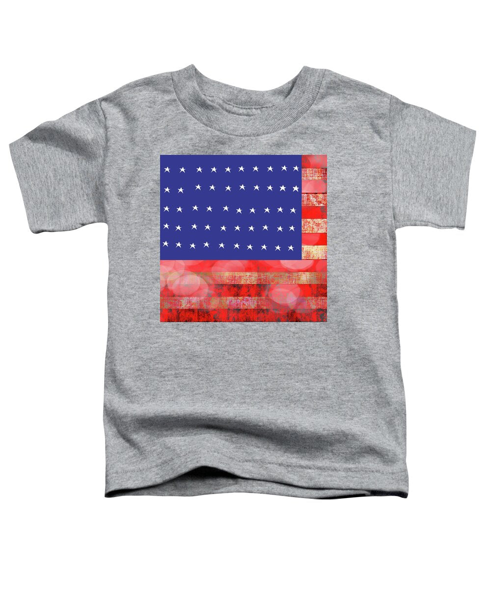 American Flag In Bokeh #1 - Toddler T-Shirt