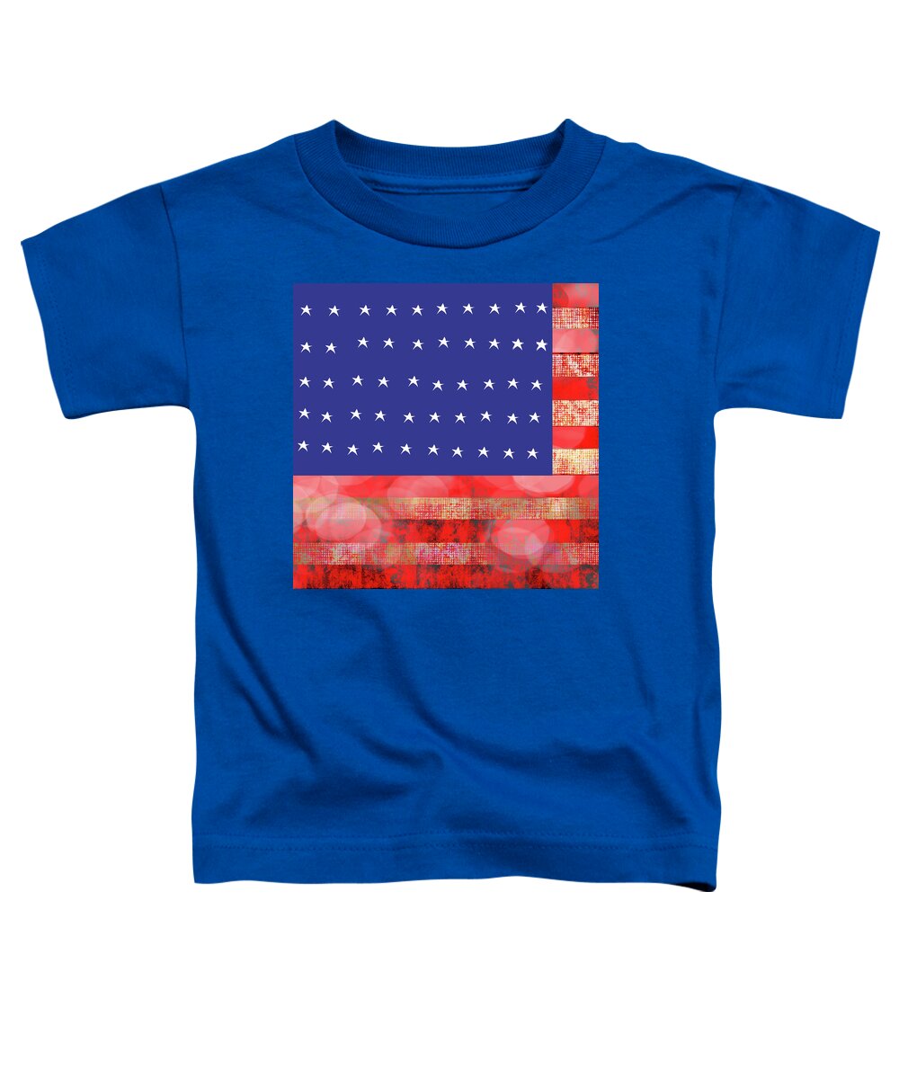 American Flag In Bokeh #1 - Toddler T-Shirt