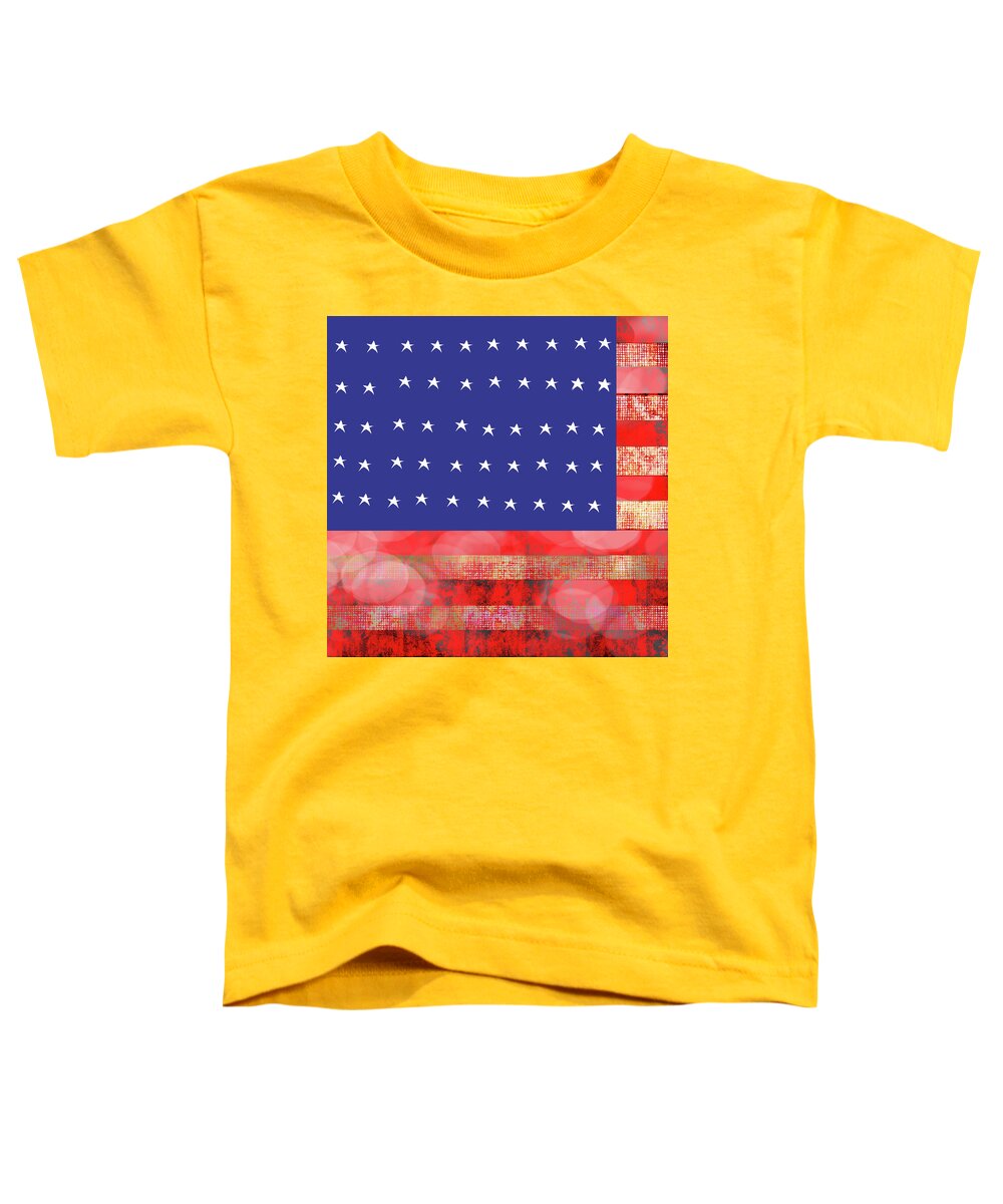 American Flag In Bokeh #1 - Toddler T-Shirt