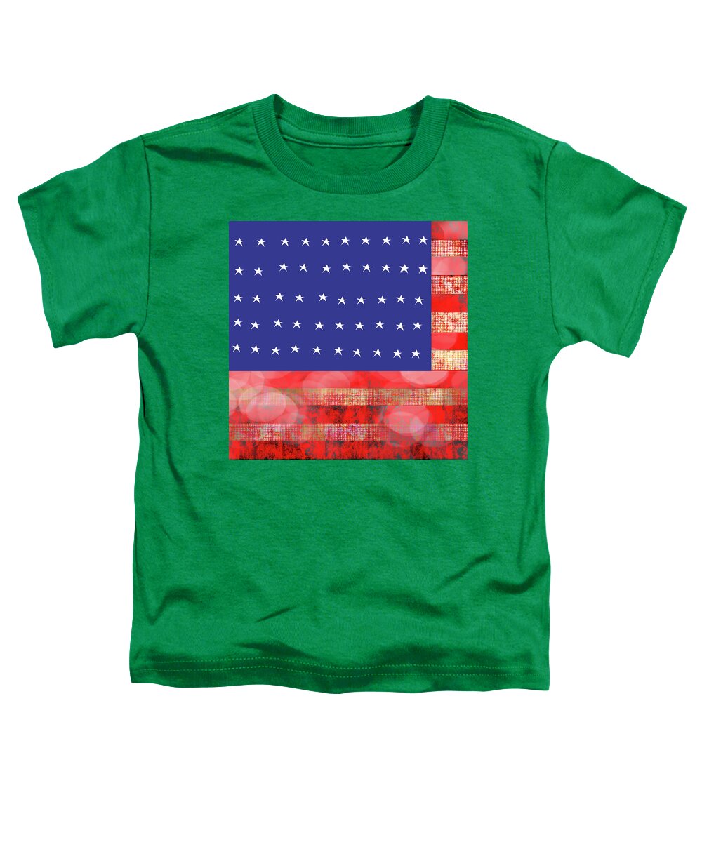 American Flag In Bokeh #1 - Toddler T-Shirt