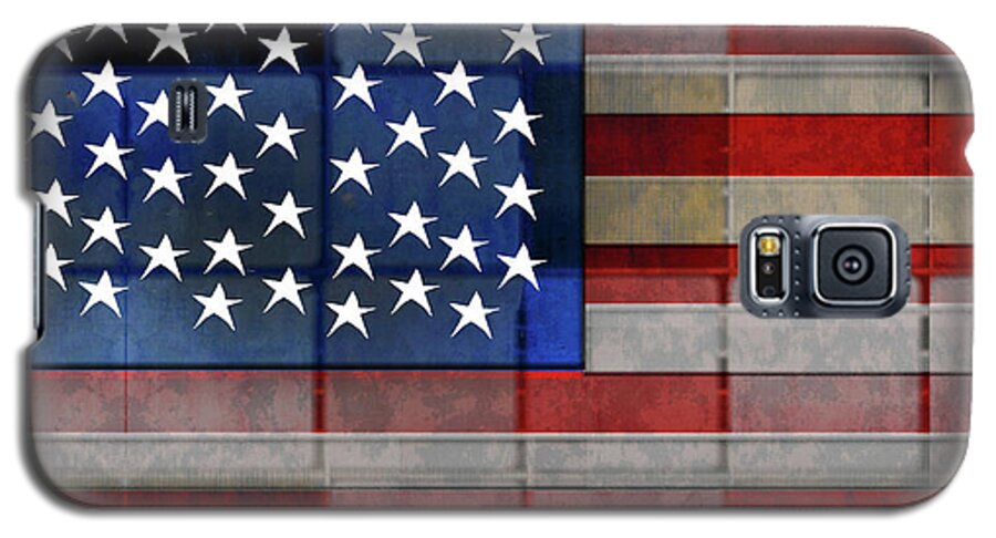 American Flag Quilt 1 - Phone Case