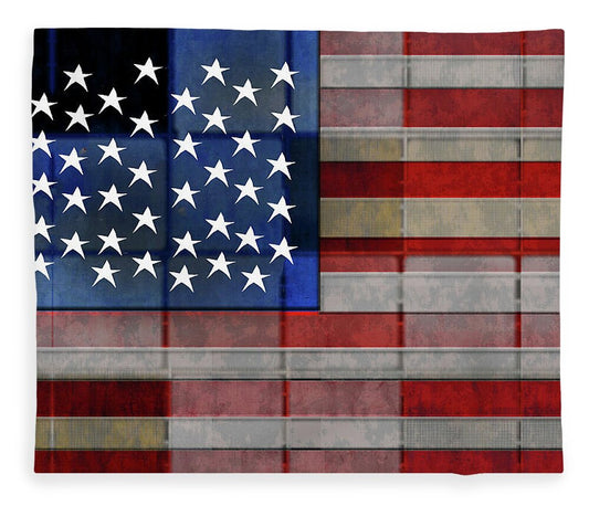 American Flag Quilt 1 - Blanket