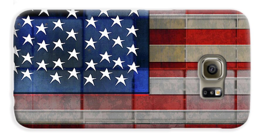 American Flag Quilt 1 - Phone Case