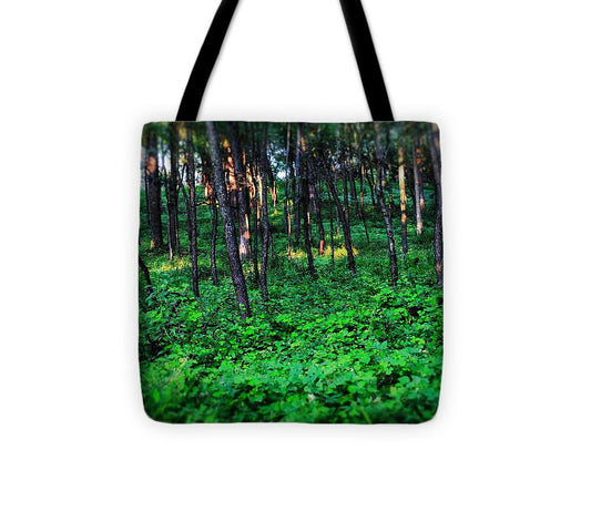 Patchy Sunlight In The Woods 1 - Tote Bag