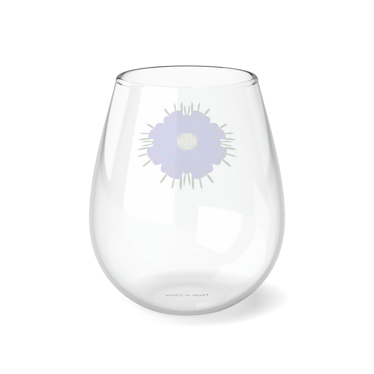 Mythical Flora No 1 Stemless Wine Glass, 11.75oz
