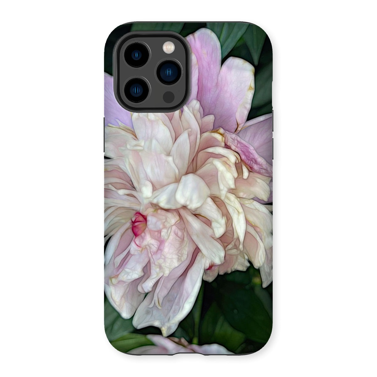 June Peony Tough Phone Case