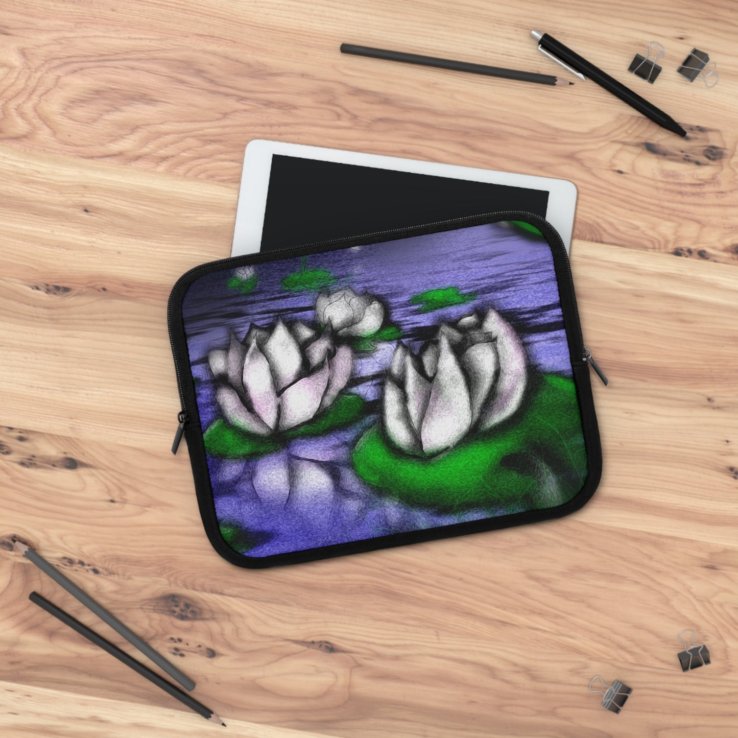 Little Lotus Pond Laptop Sleeve