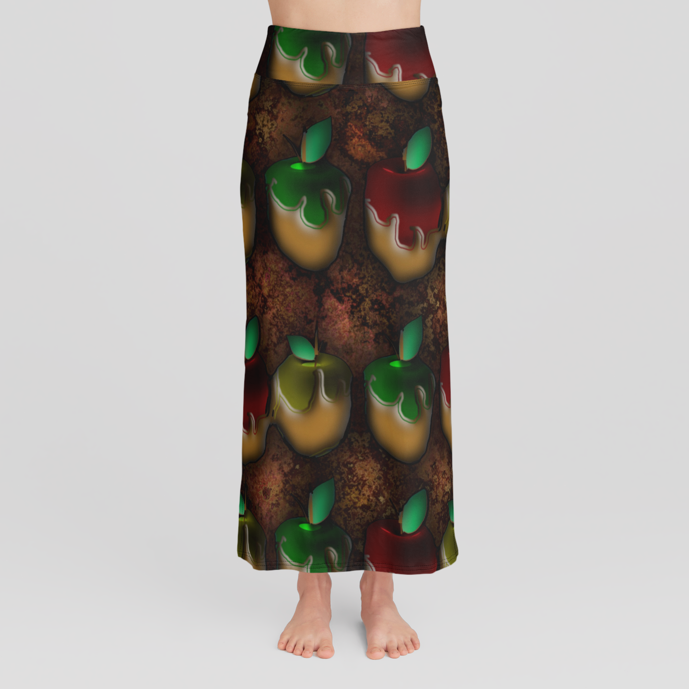 Caramel Apples High Waist Skirt