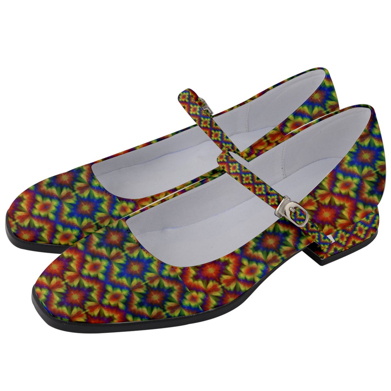 Carnival Kaleidoscope Women's Mary Jane Shoes