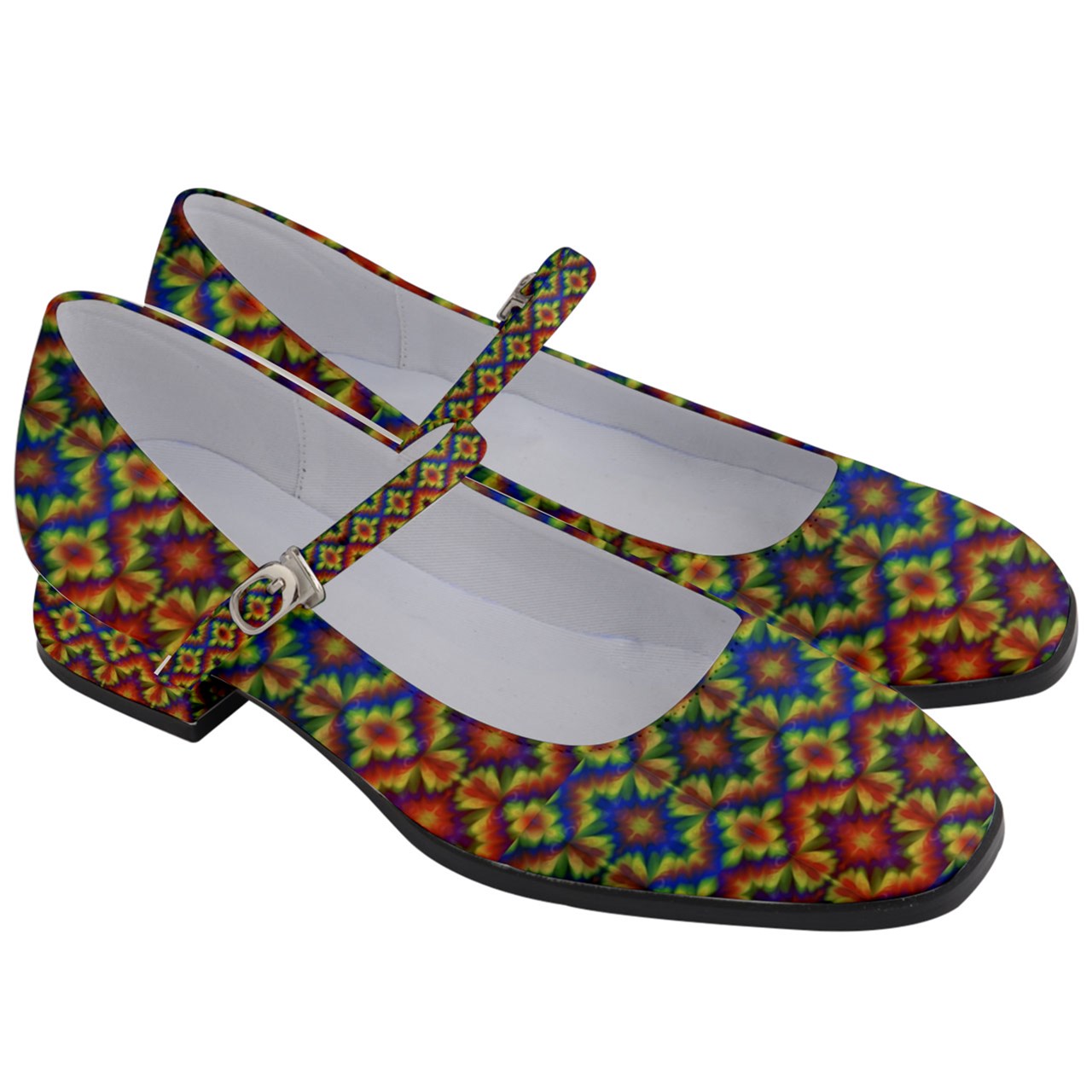 Carnival Kaleidoscope Women's Mary Jane Shoes