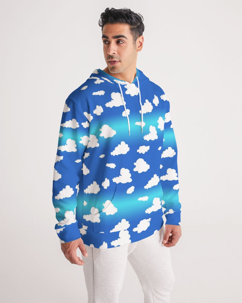 Clouds Pattern Men's All-Over Print Hoodie