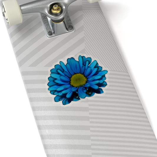 Blue Daisy Kiss-Cut Stickers