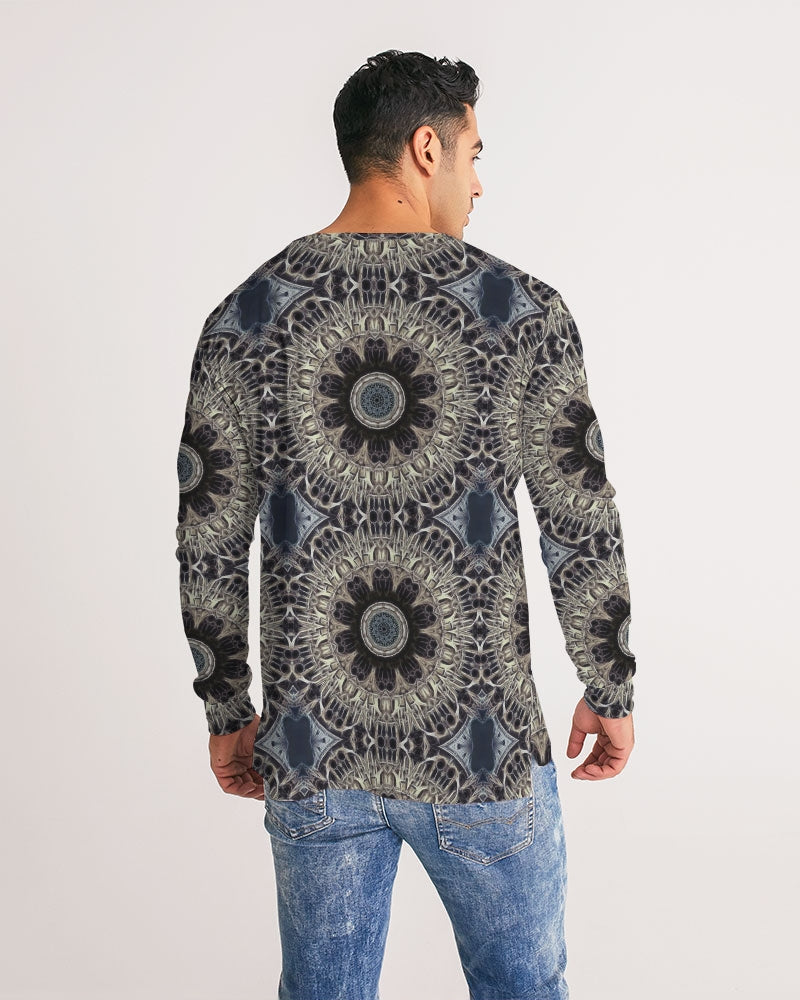 Cathedral Kaleidoscope Men's All-Over Print Long Sleeve Tee