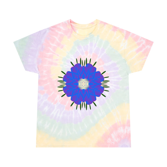 Mythical Flora No 1 Tie-Dye Tee, Spiral