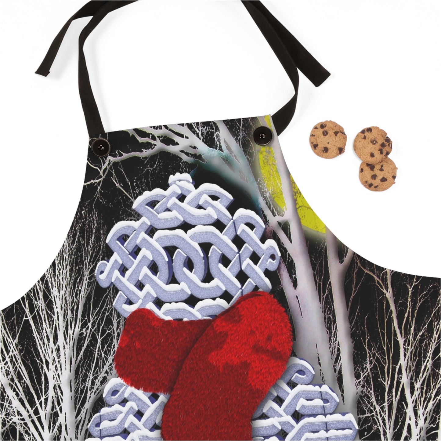 Celtic Knot Snowman Apron (AOP)