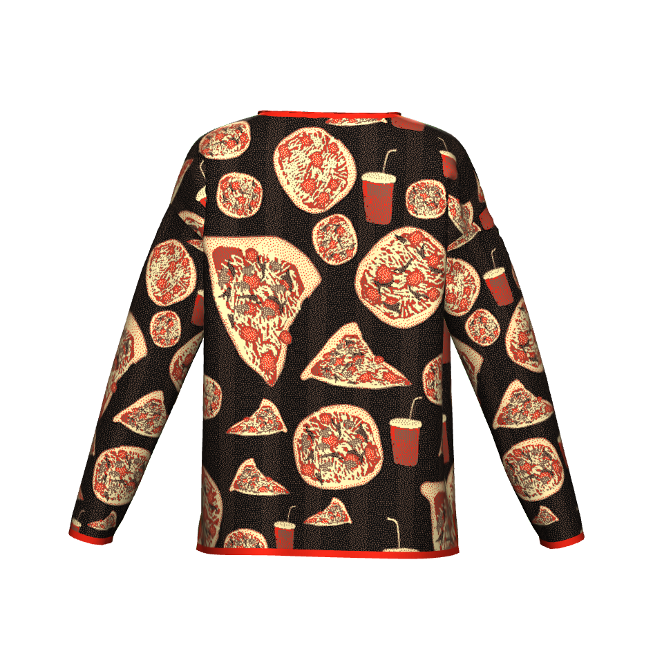 Pizza Pattern Sweater