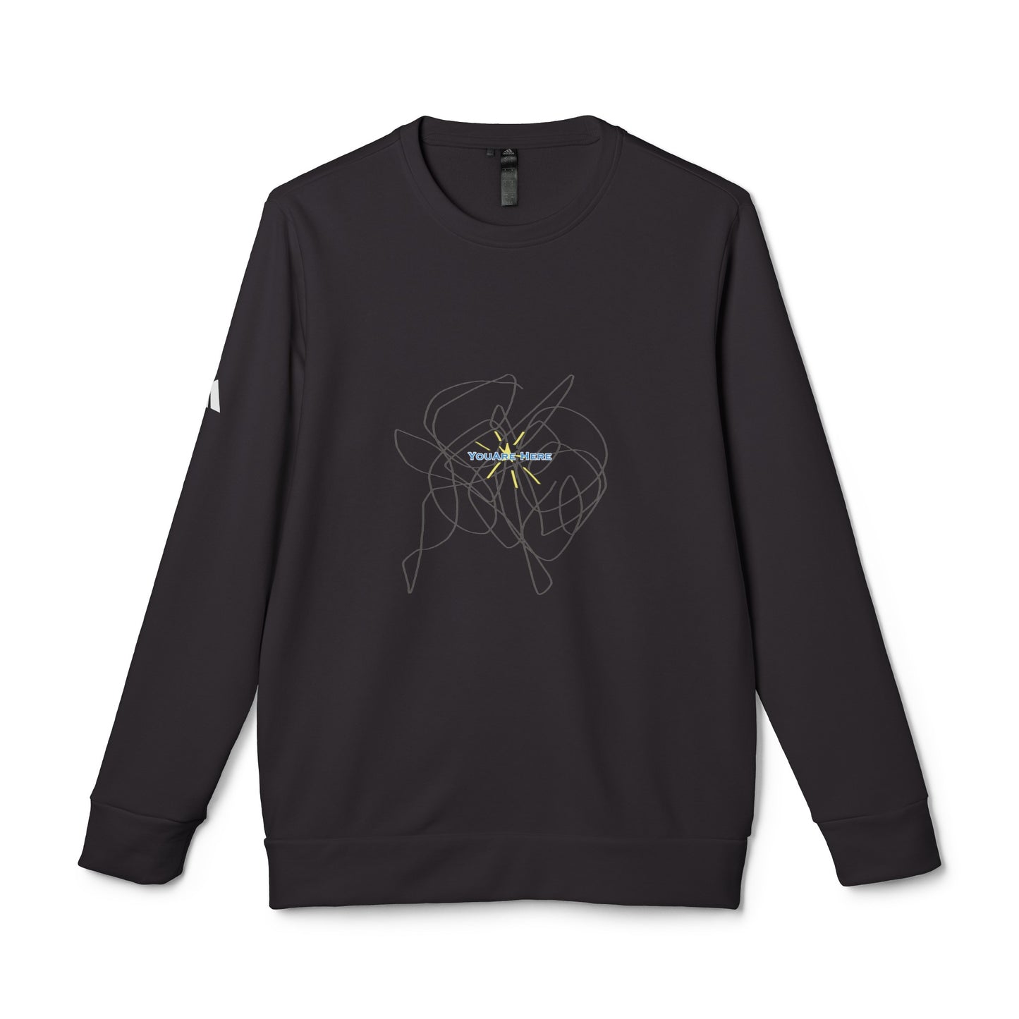 String Theory Humor adidas® Unisex Fleece Crewneck Sweatshirt