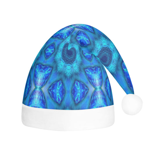 Blue Ocean Kaleidoscope Christmas Santa‘s Hats