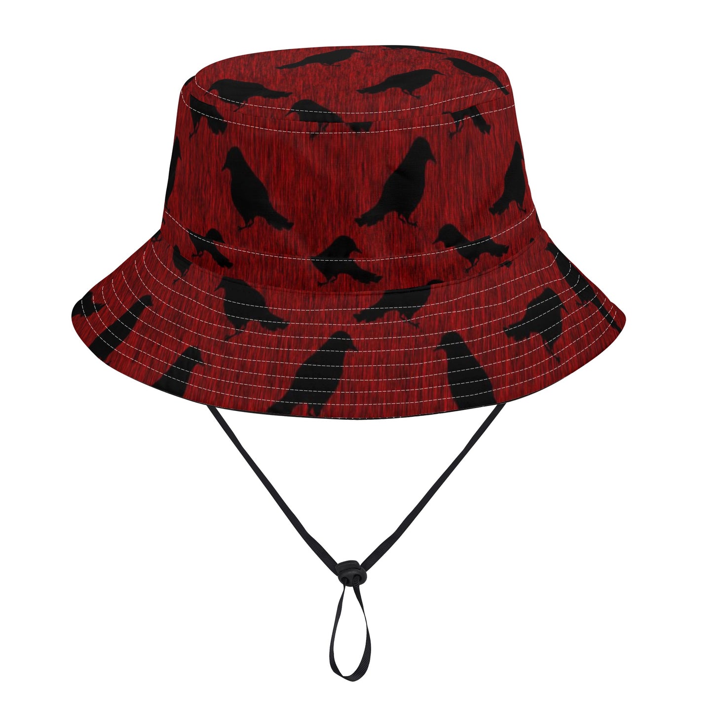 Ravens Pattern Fishermans Hat