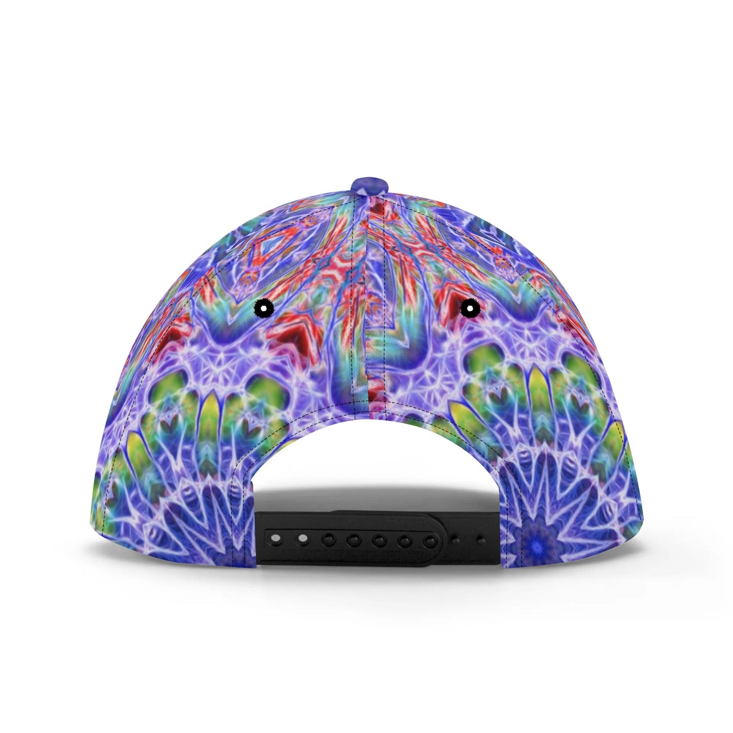 Blue Red Kaleidoscope All-over Print Baseball Cap