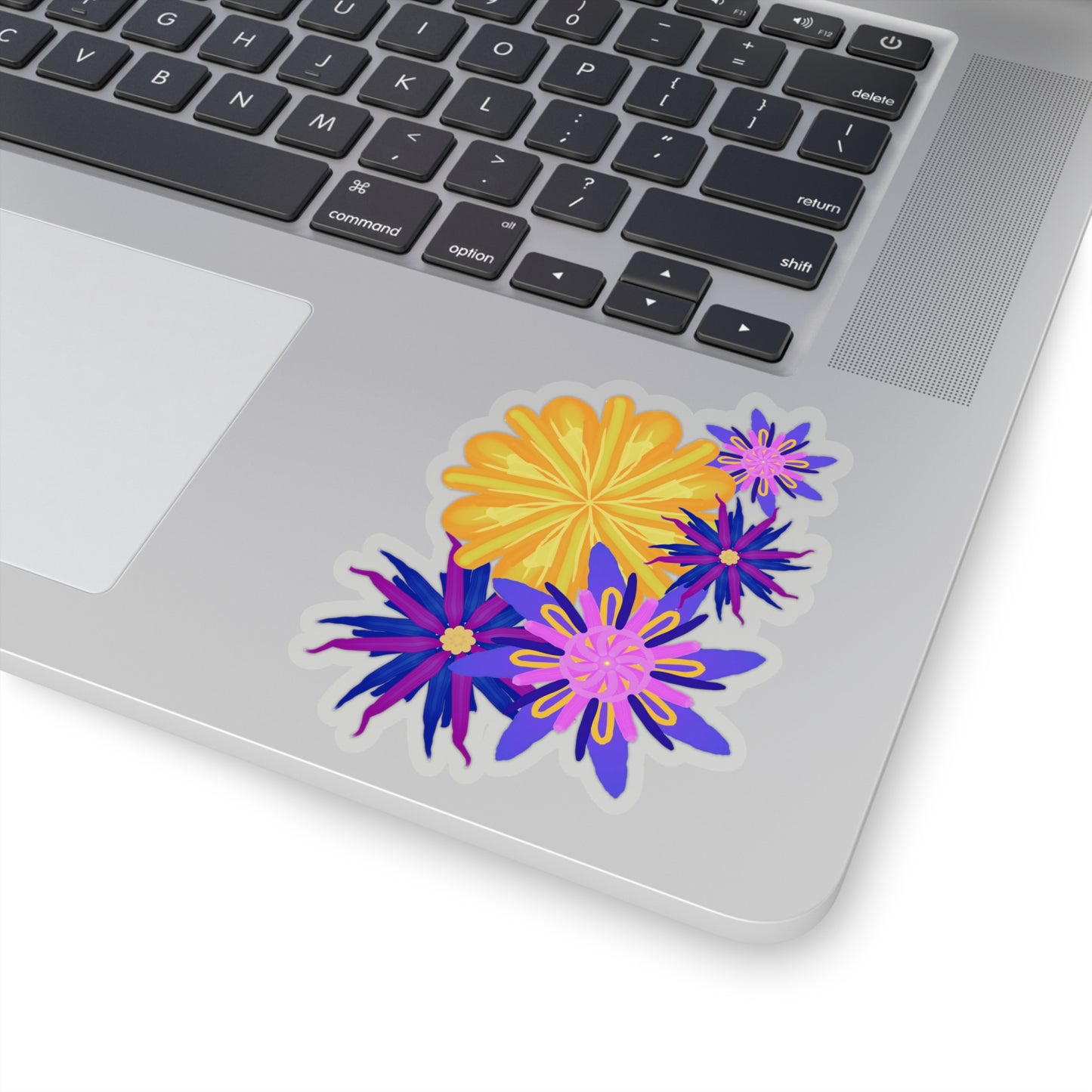 Fanciful Flowers Kiss-Cut Stickers
